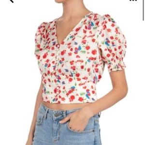 The kooples floral top NWT